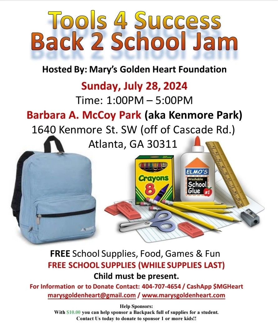 Back 2 School event