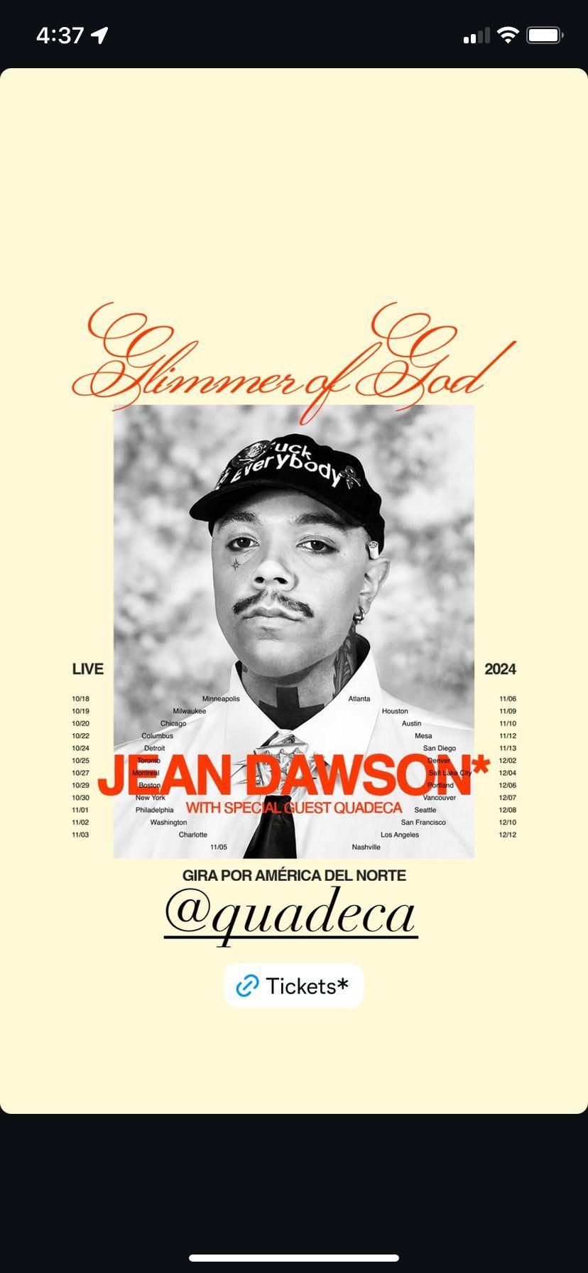 Jean Dawson with Quadeca (19+)