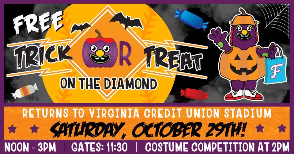 TrickorTreating at Virginia Credit Union Stadium, Fredericksburg