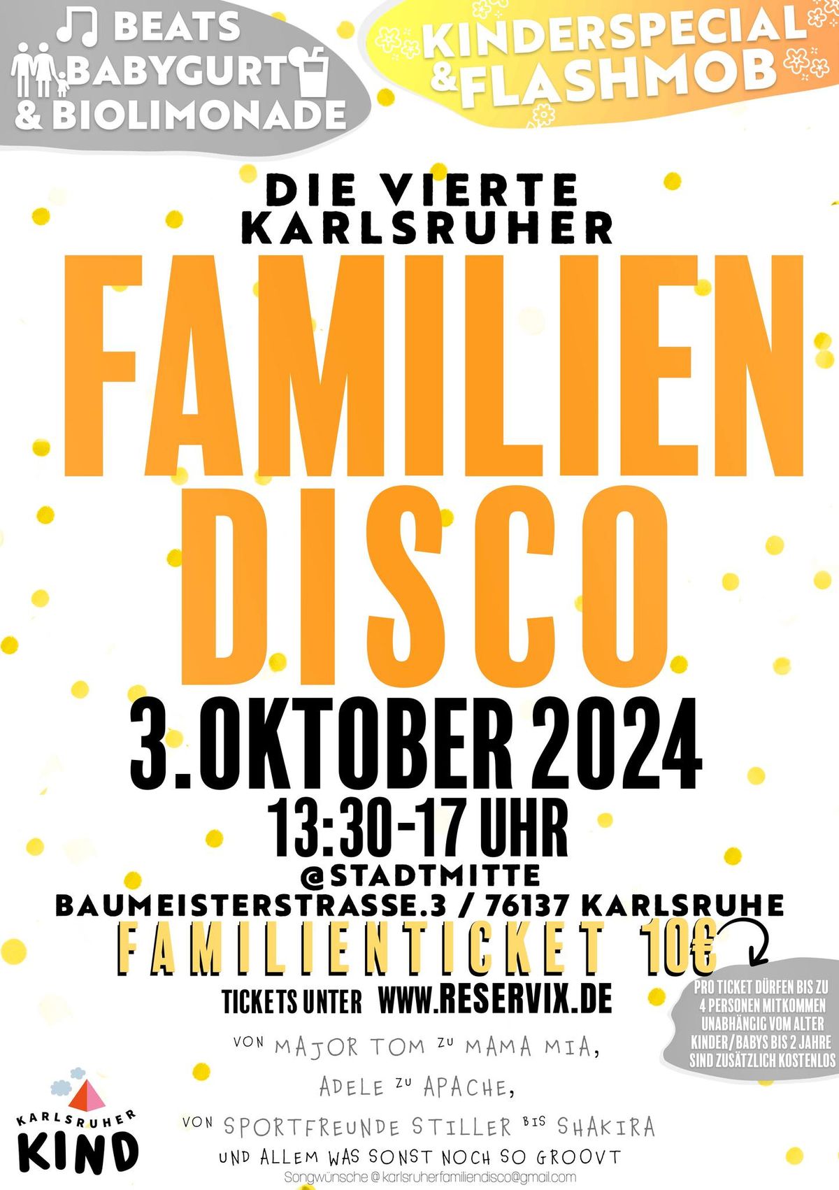 Die 4. Karlsruher Familiendisco \/\/ 03.10.24