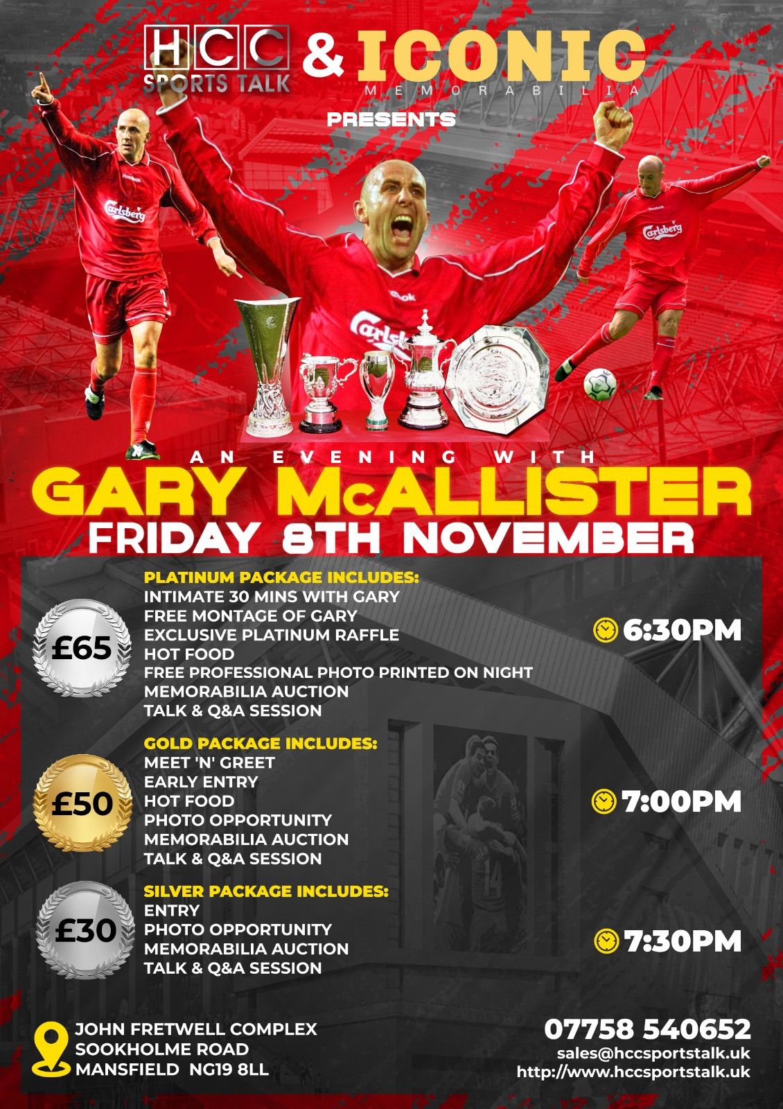 An Evening with Gary McAllister 