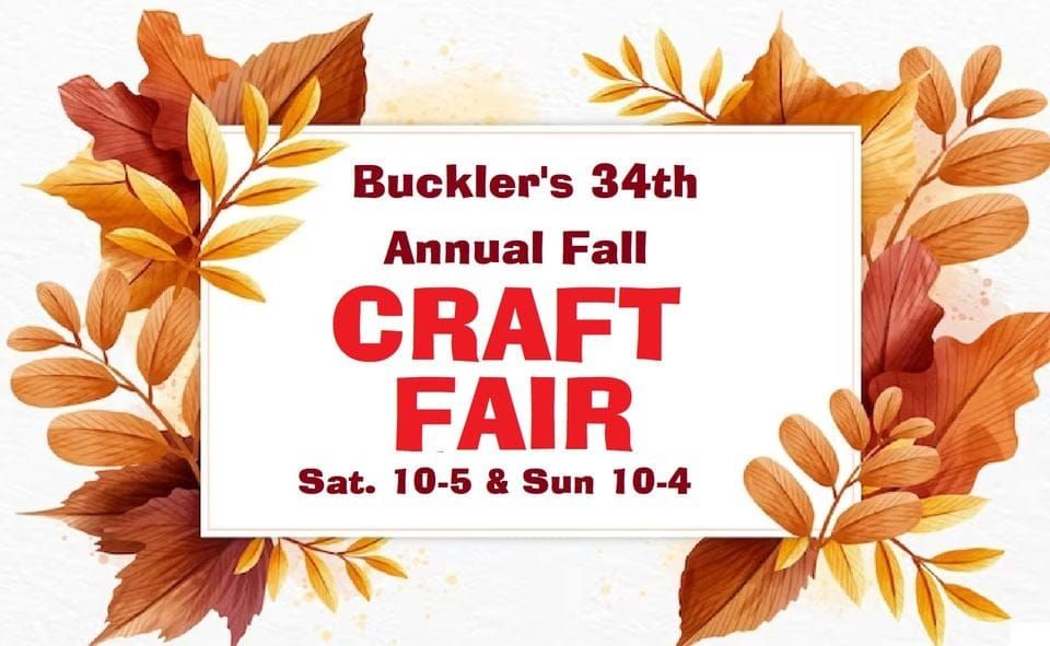 bucklers  fall craft fair 