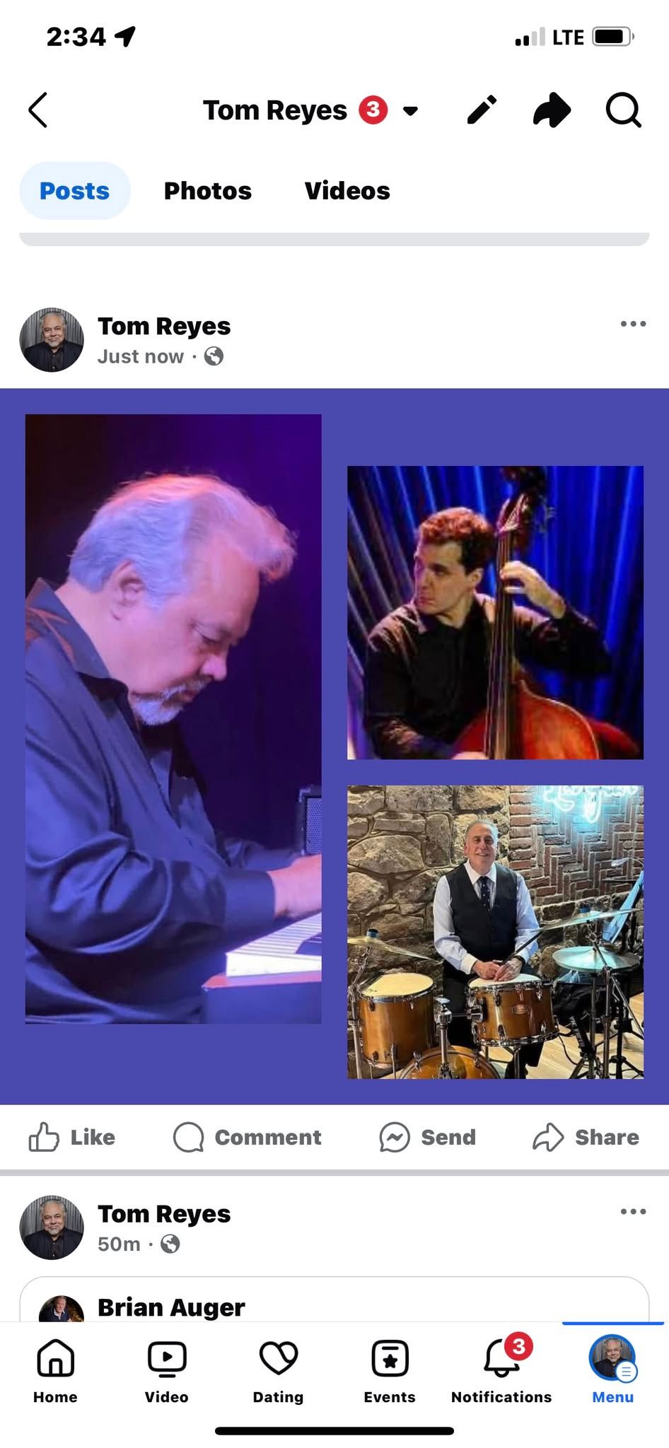 Tom Reyes Trio @ Liberty House, Jersey City, New Jersey 