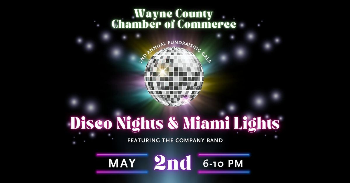 2nd Annual Fundraising Gala - "Disco Nights & Miami Lights" 