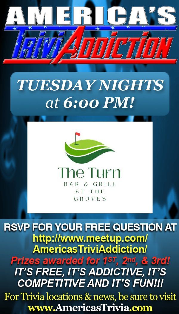 The Turn Bar & Grill Trivia Night - Land O' Lakes, Florida