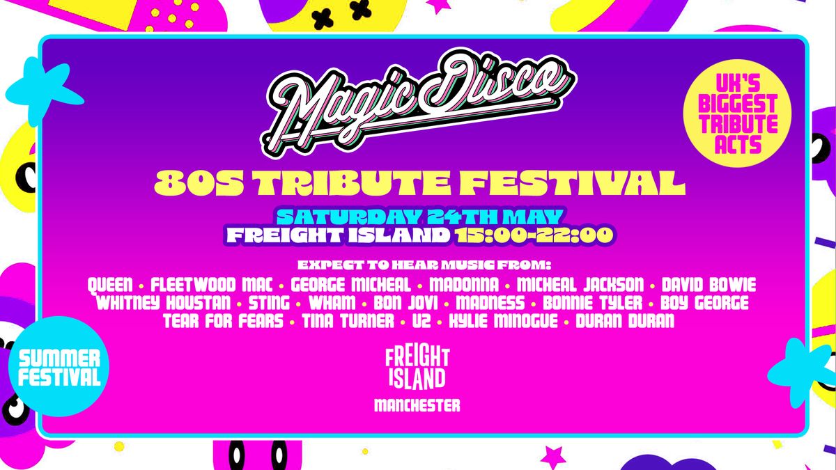 Summer 80s Tribute Festival - Manchester