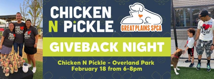 Chicken N Pickle Giveback Night