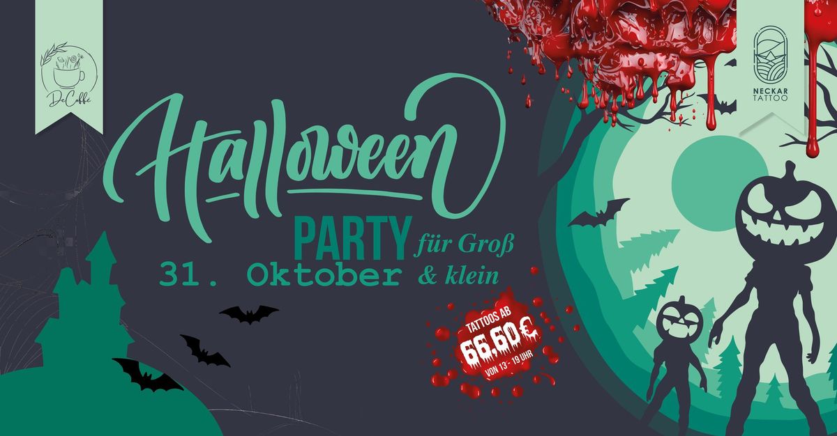 \ud83c\udf83 Halloween Party f\u00fcr Gro\u00df und klein \ud83c\udf83