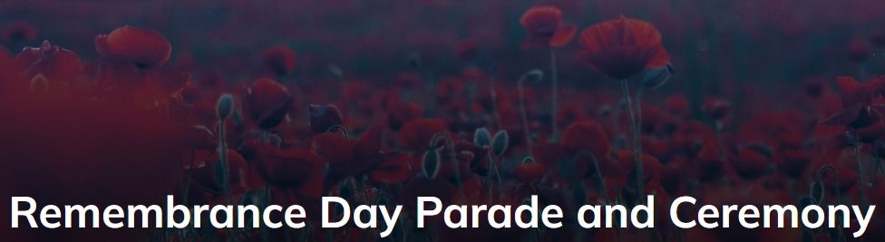 Remembrance Day Parade and Ceremony 