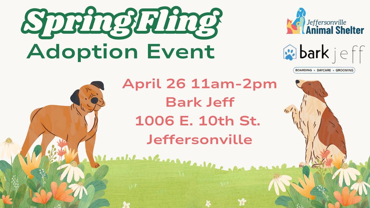 Spring Fling Adoption Event