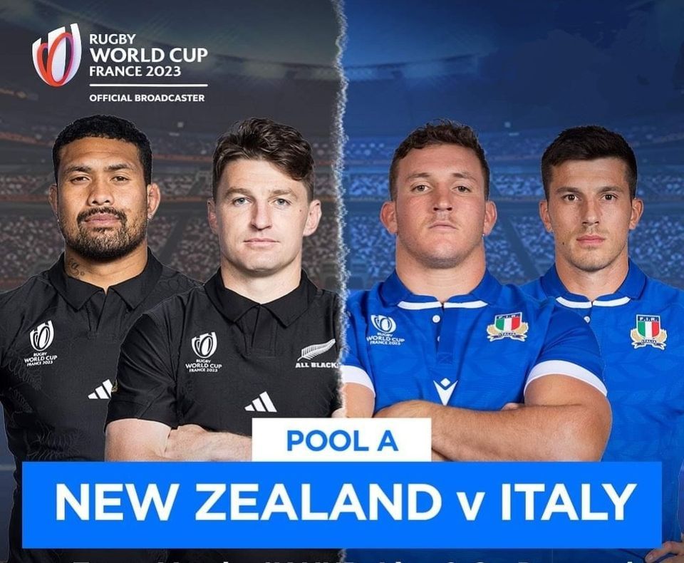 Rugby World Cup 2023 Italy vs All Blacks, One Fat Bird, Wellington