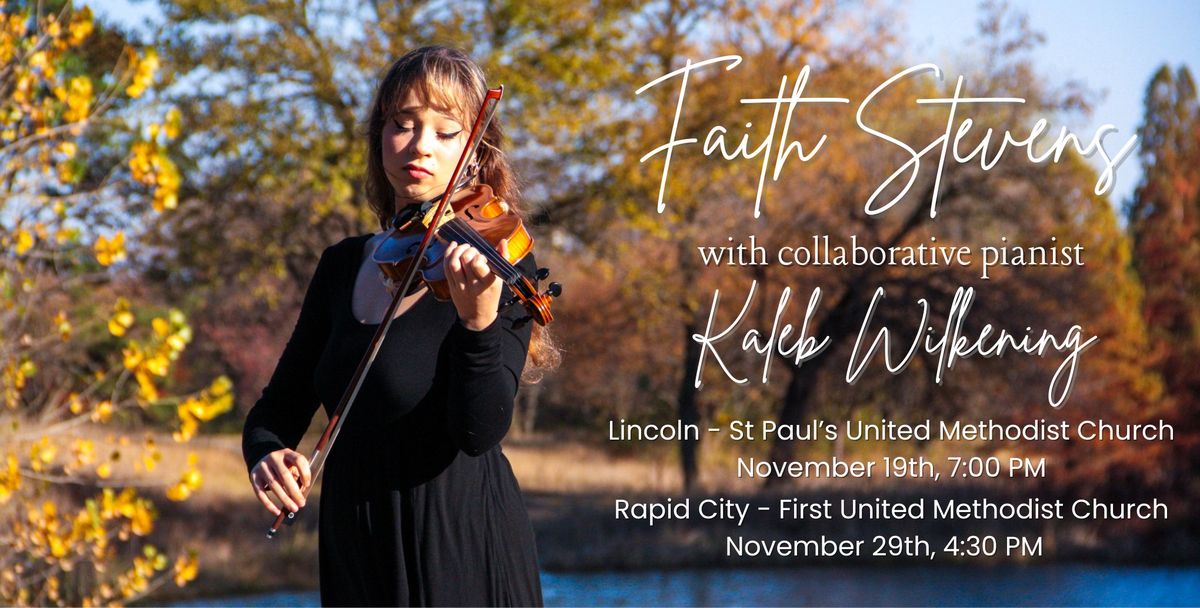 Faith Stevens Senior Recital in Rapid City