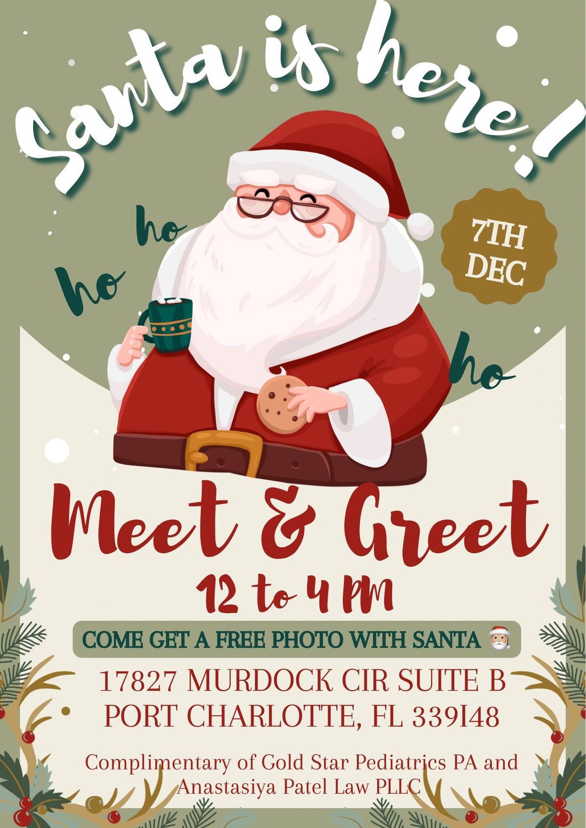 Meet & Greet Santa \ud83c\udf85\ud83c\udffc 