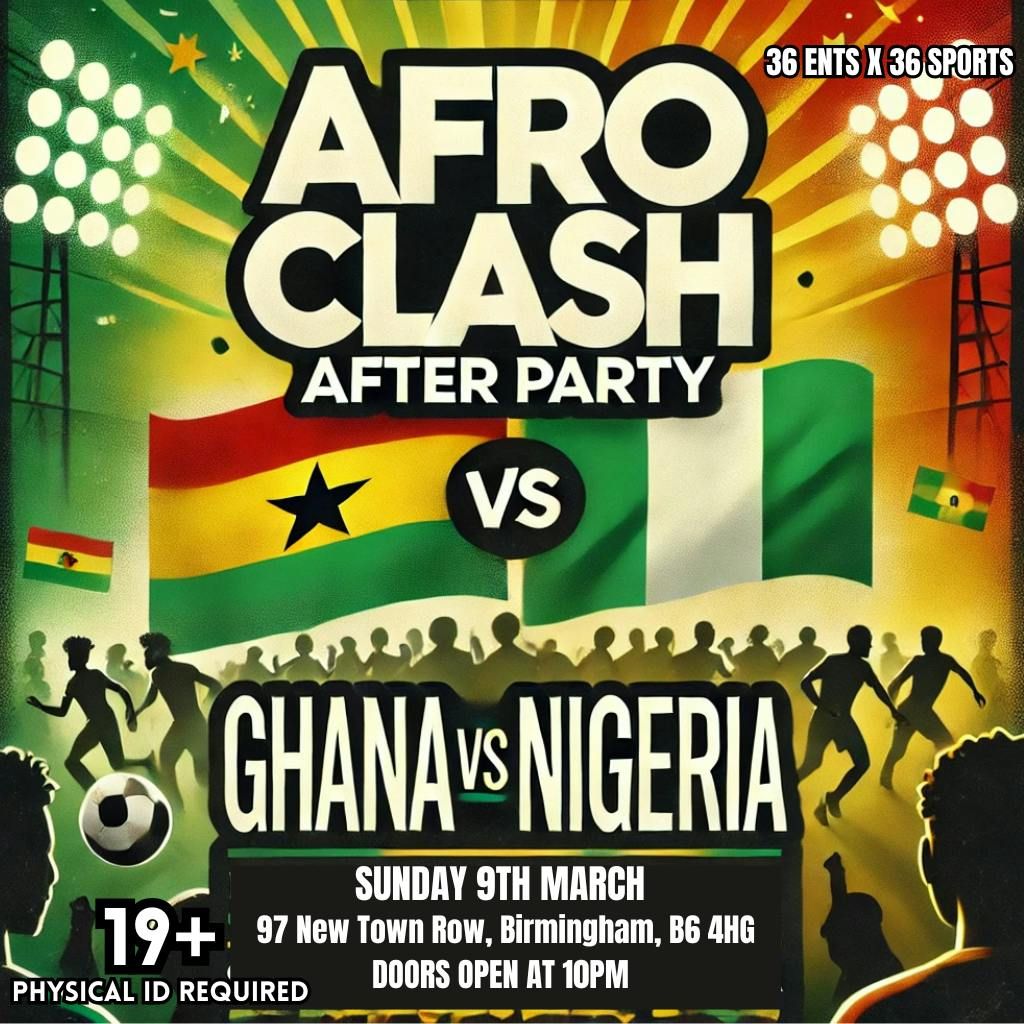 Afro Clash 25' The After Party