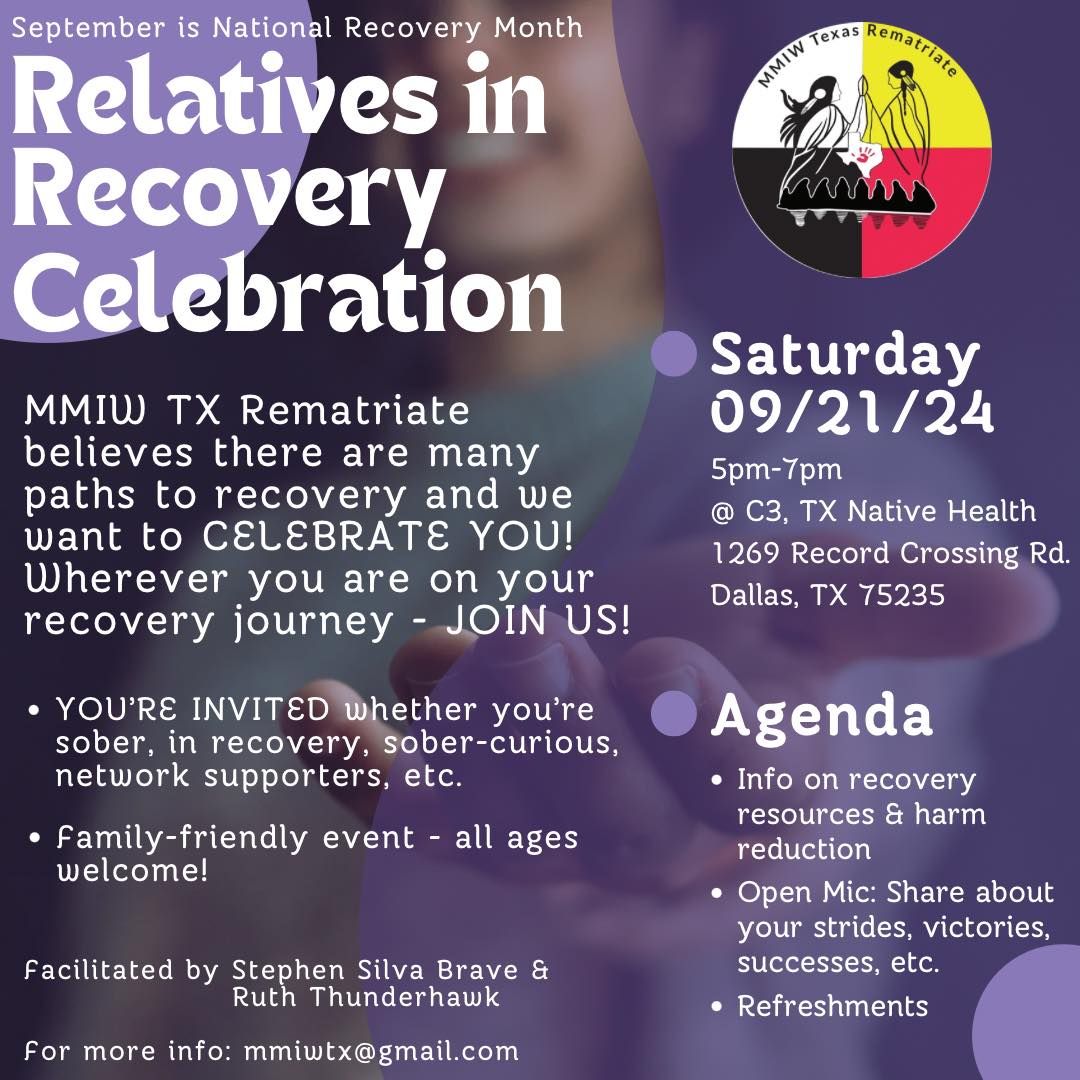 Relatives in Recovery Celebration