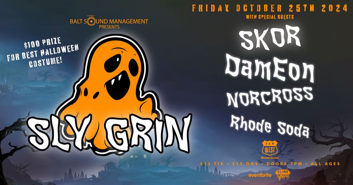 Halloween Costume Party feat Sly Grin with SKOR, DamEon, Norcross