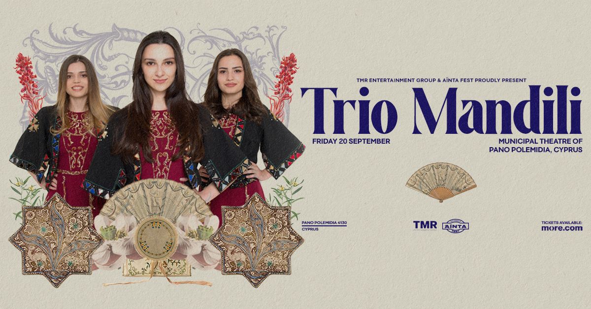 TRIO MANDILI (GE) LIVE IN CYPRUS (LIMASSOL) - 20.09 