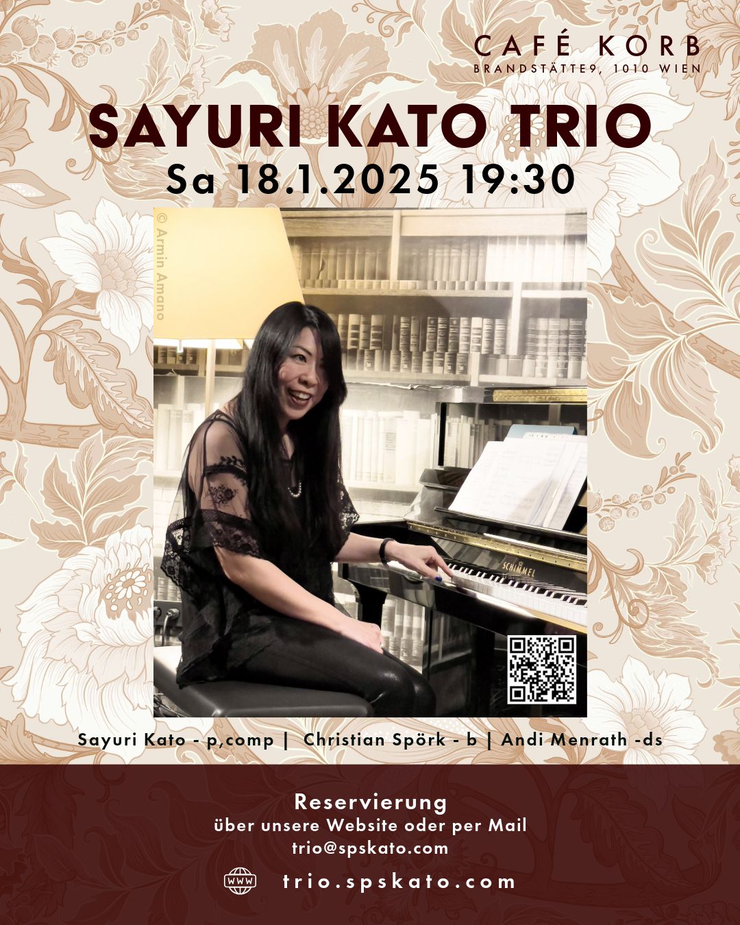 Sayuri Kato Trio Live im Korb