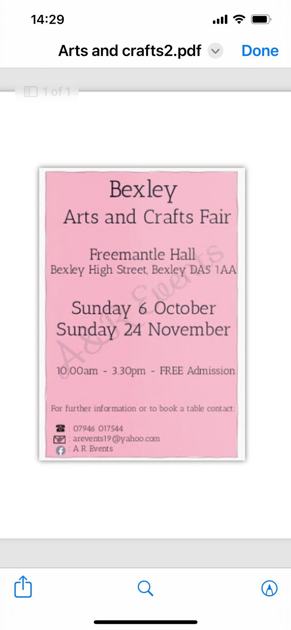 Bexley Arts and Crafts 