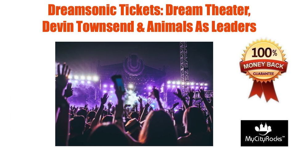 Dreamsonic: Dream Theater, Devin Townsend & Animals As Leaders Tickets New York City NY NYC MSG