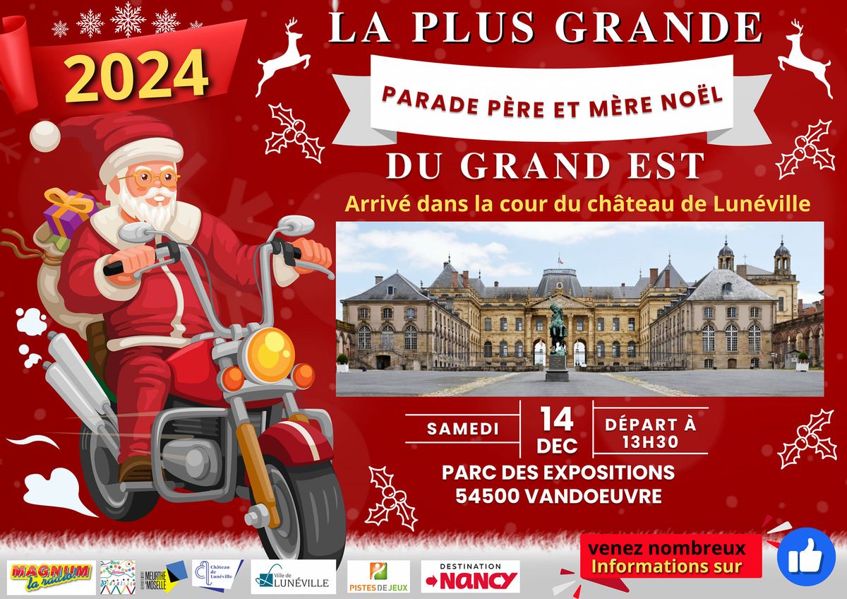 la grande parade p\u00e8res et m\u00e8res noel du grand est