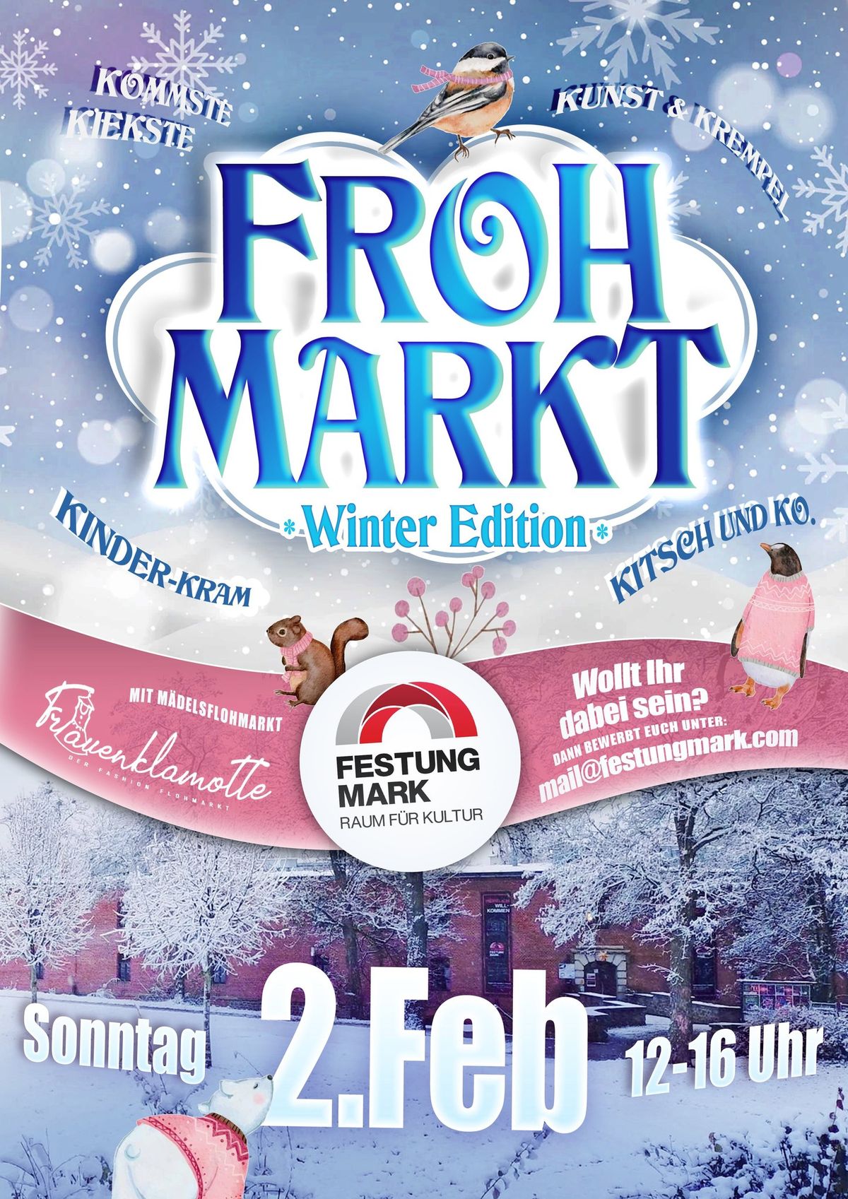 FROHMARKT - Der Flohmarkt in der Festung Mark