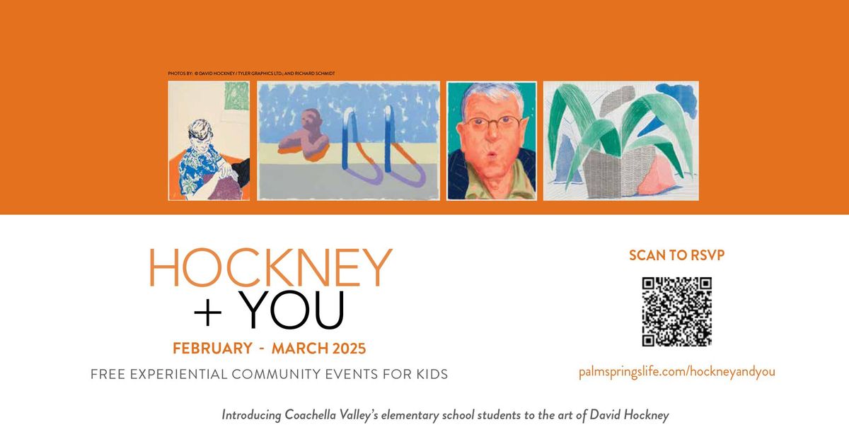 HOCKNEY + YOU | Palm Springs Community Event For Kids