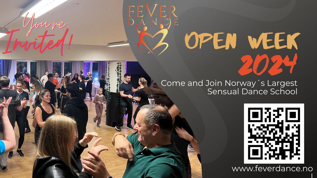 Open Dance 2 WEEKS BEGINNERS 2024 Fever Dance Oslo