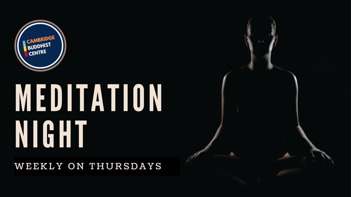 Weekly Meditation Night (Drop-in)