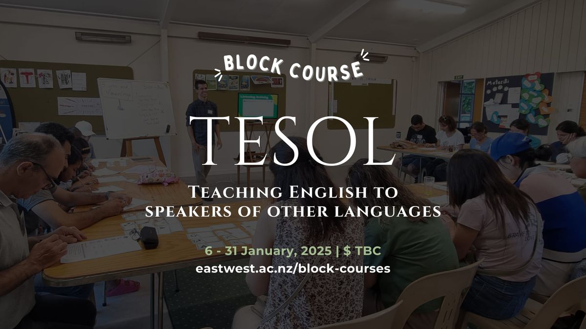 Block Course | TESOL 2025