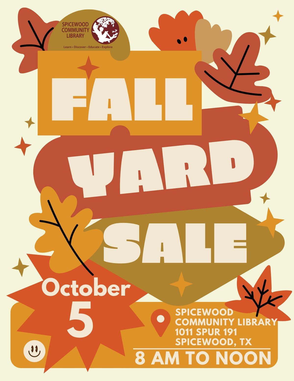 Fall yard sale