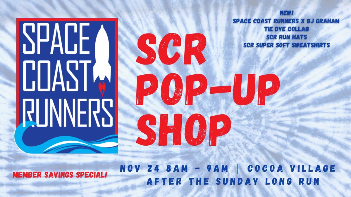 SCR Pop Up Shop