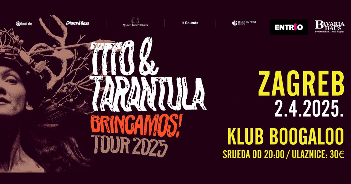 Tito & Tarantula Brincamos tour - Zagreb