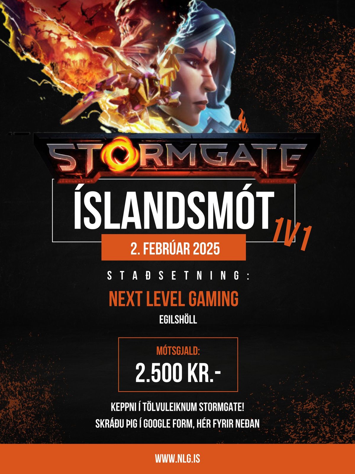 Stormgate \u00cdslandsm\u00f3t