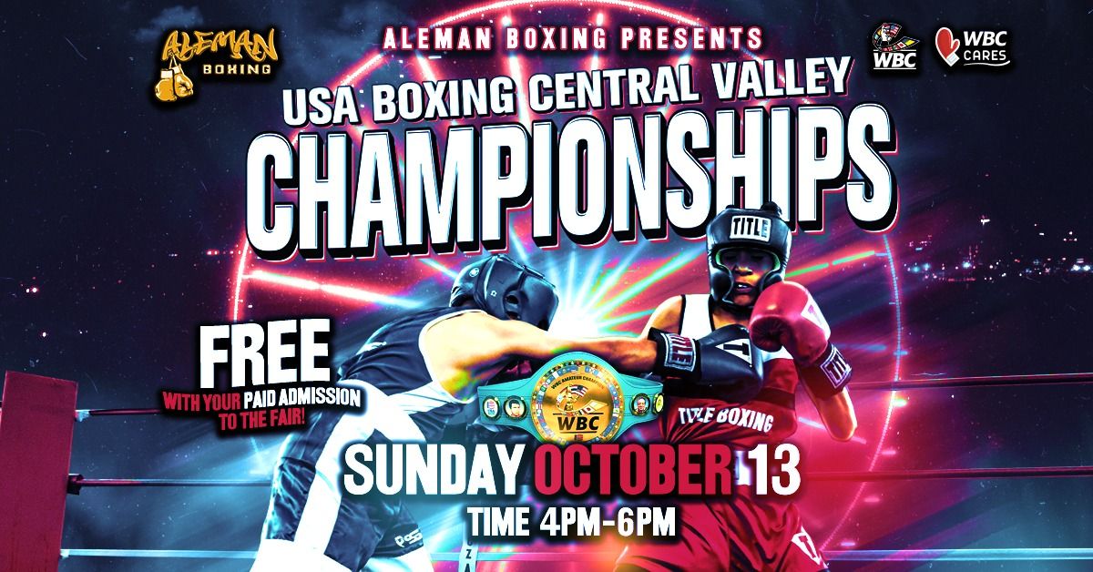 USA Boxing Championship at The Big Fresno Fair