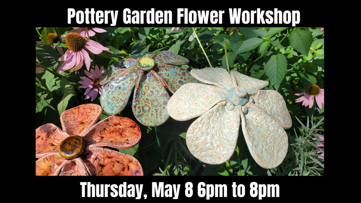 DIY Workshop - Pottery Garden Flower