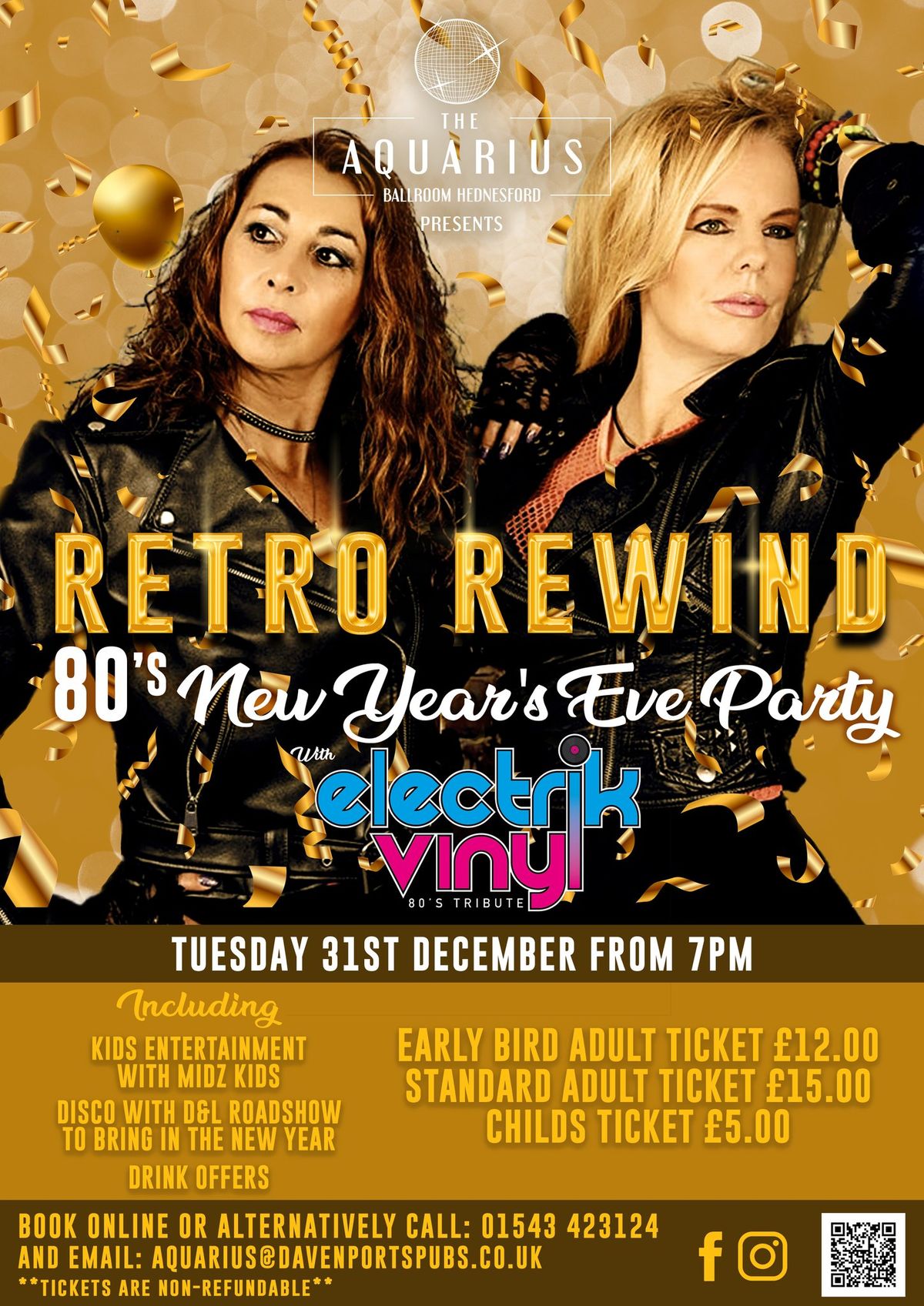 Retro Rewind - 80's New Years Eve Party