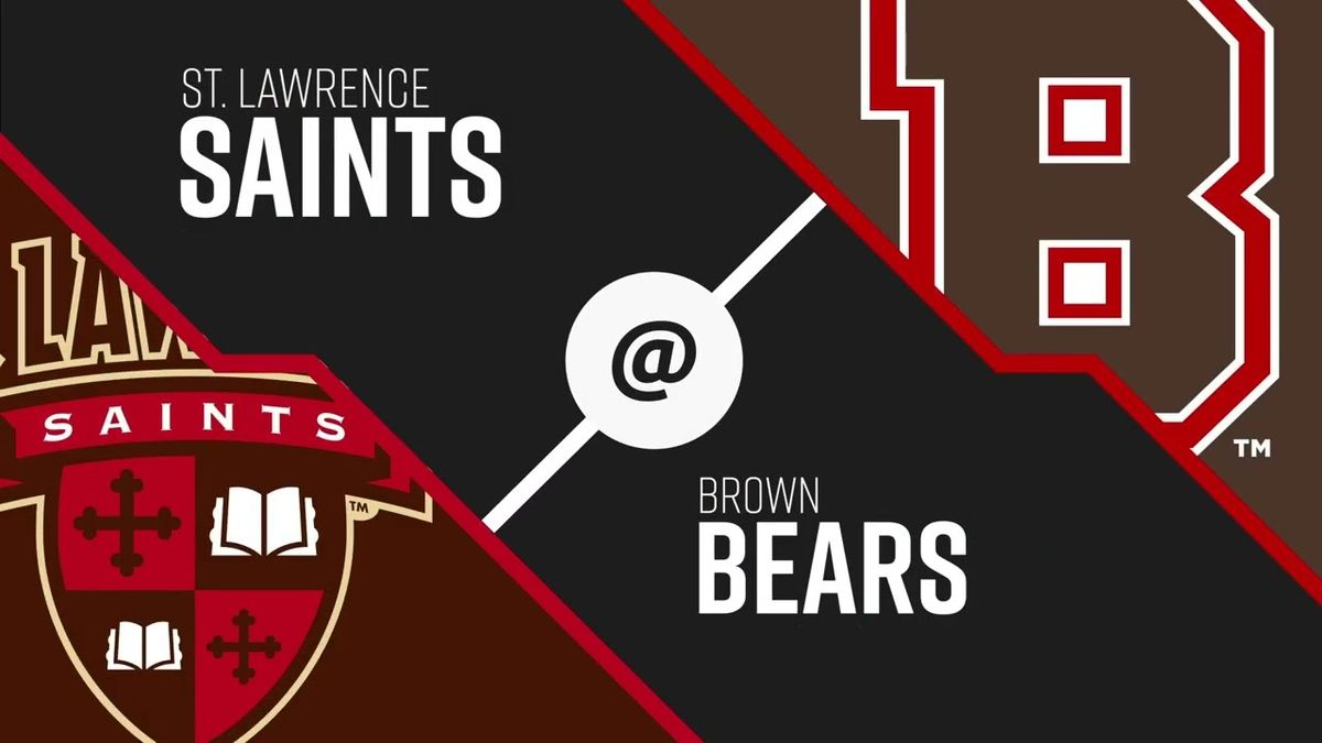 St. Lawrence Saints vs. Brown Bears