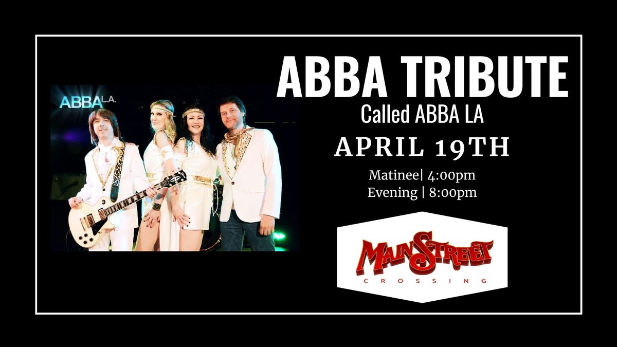 ABBA Tribute called ABBA LA | LIVE at Main Street Crossing