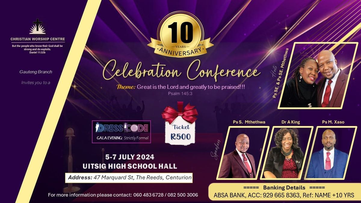 10 Years Celebration Conference
