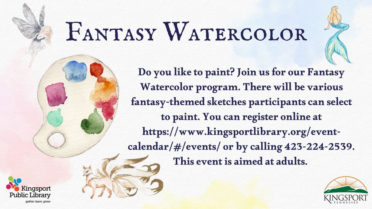 Fantasy Watercolor