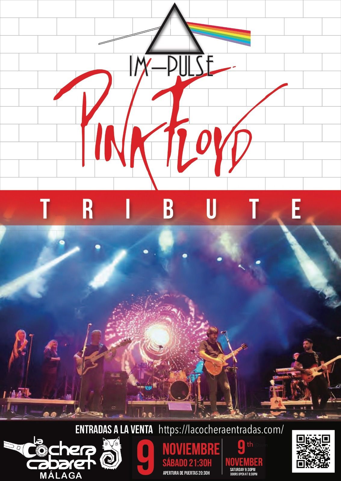 Im-Pulse Tributo Pink Floyd Live Show en La Cochera Cabaret