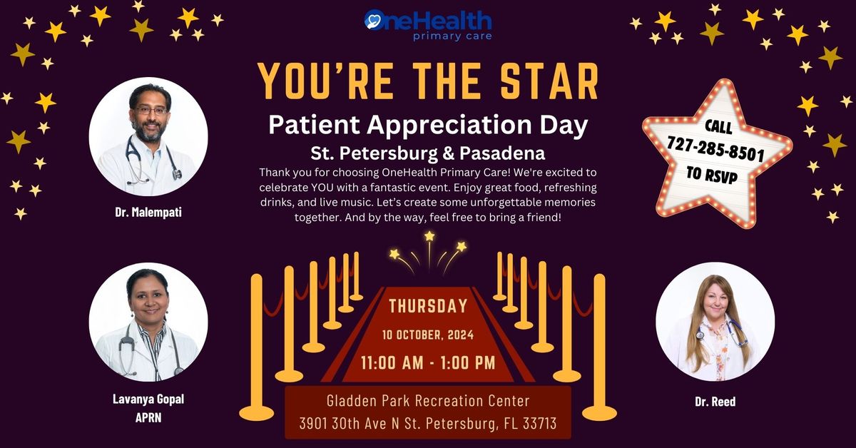 St. Pete and Pasadena Patient Appreciation