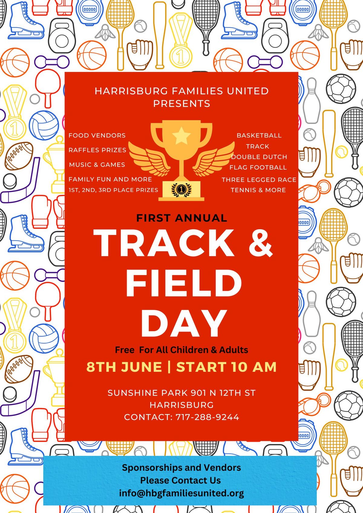 Harrisburg Families United-Track & Field Day