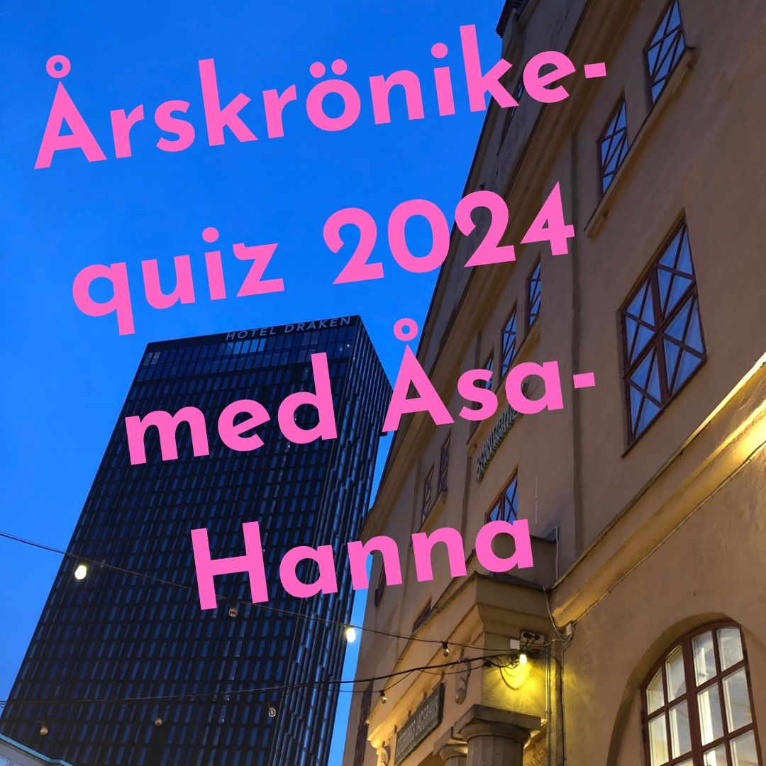 Quiz p\u00e5 Platz! Med \u00c5sa-Hanna