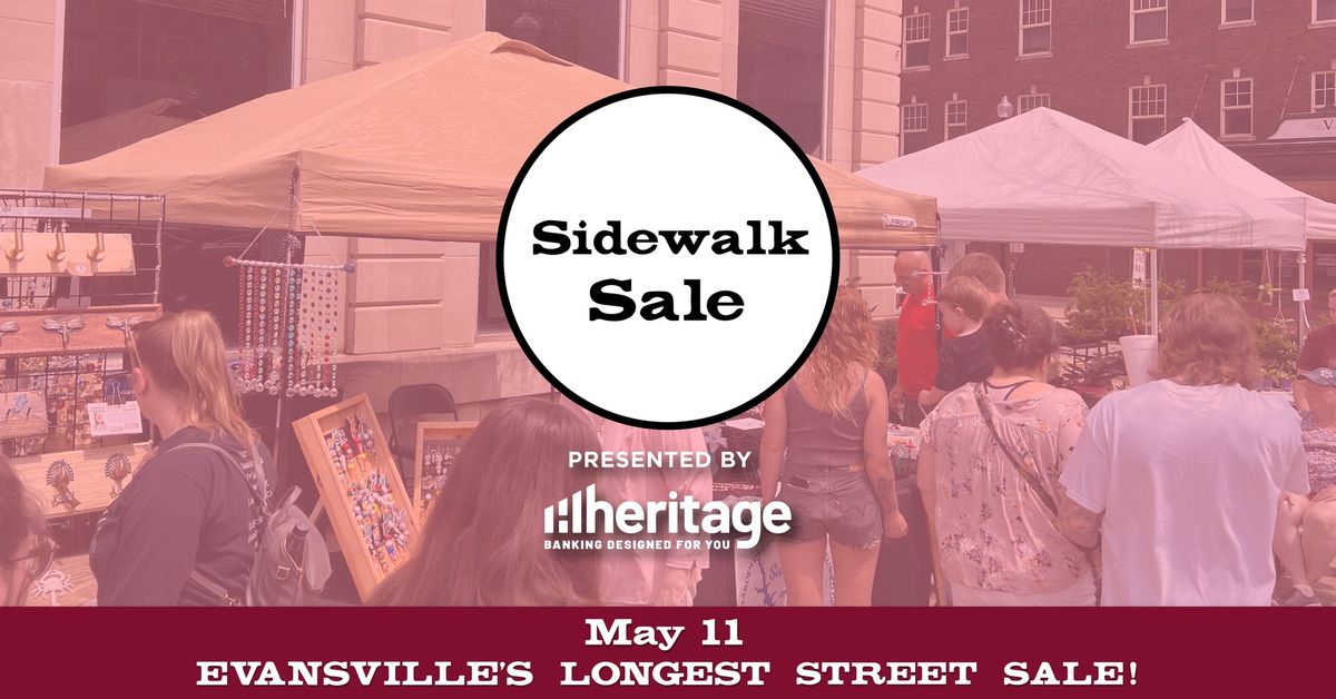 Sidewalk Sale Presented by Heritage Federal Credit Union