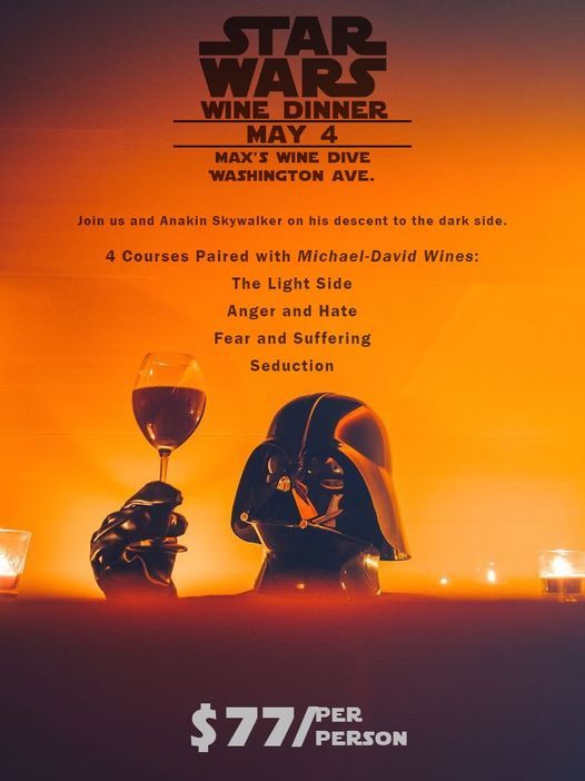Star Wars Wine Dinner at Maxs Wine Dive Washington, MAX's Wine Dive