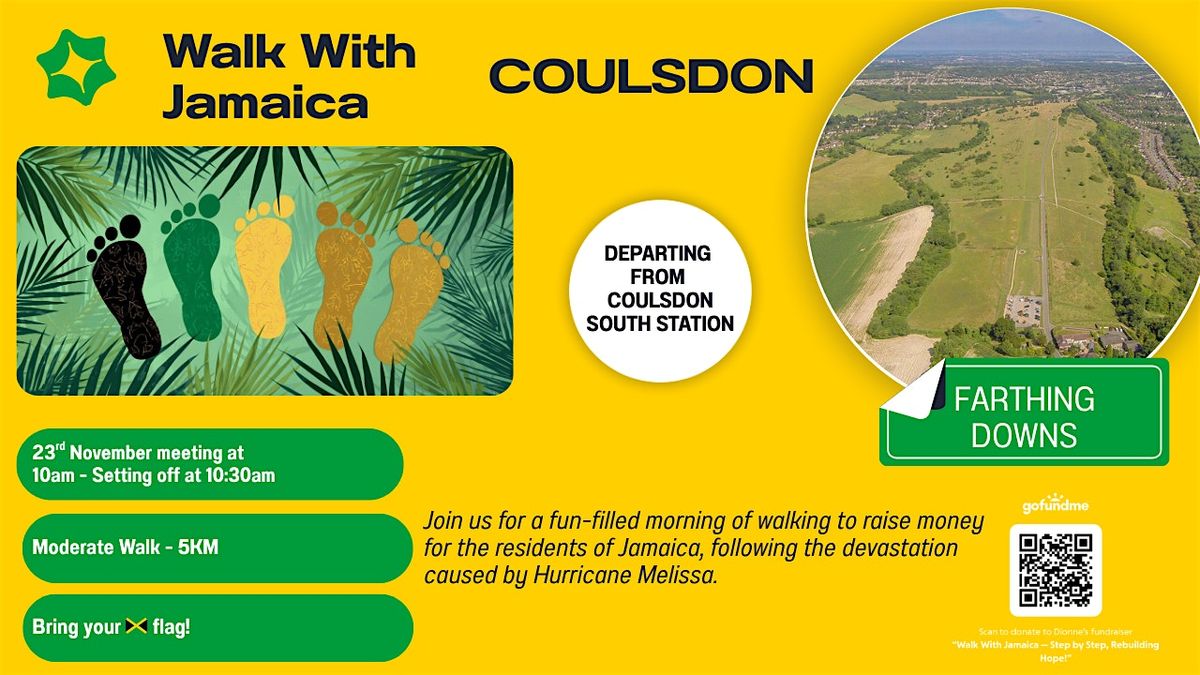 Walk With Jamaica - Coulsdon \u2014 23\/11\/25