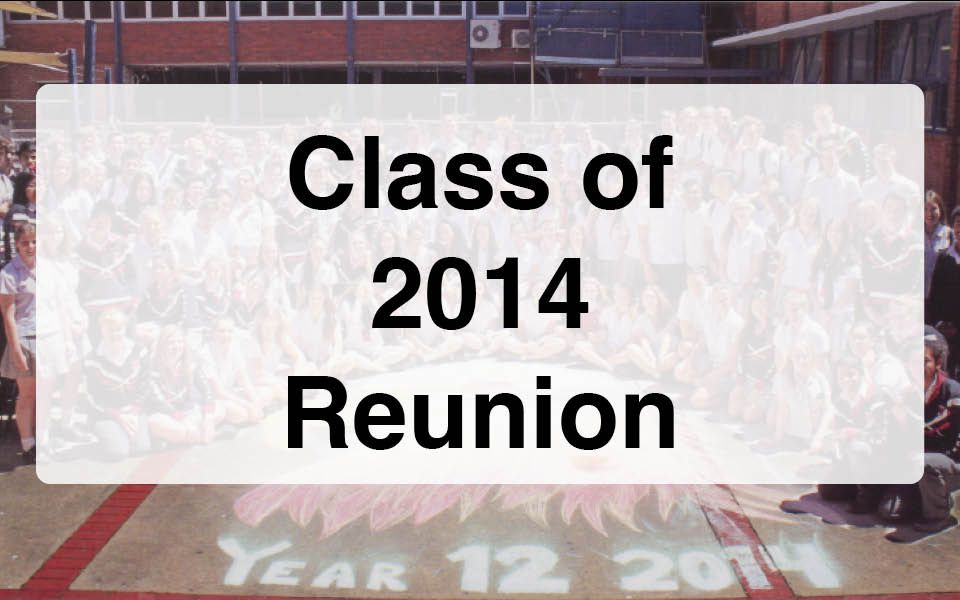 Class of 2014 Reunion