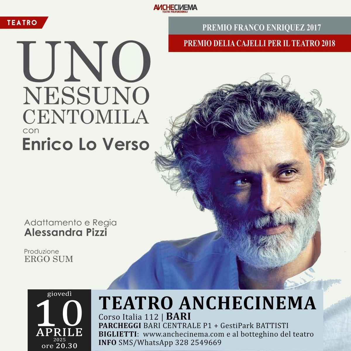 Uno Nessuno Centomila | Enrico Lo Verso